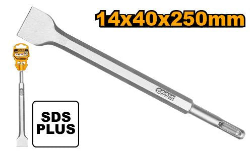 INGCO CINCEL SDS PLUS  DE PALA 14X40X250MM DBC0122502