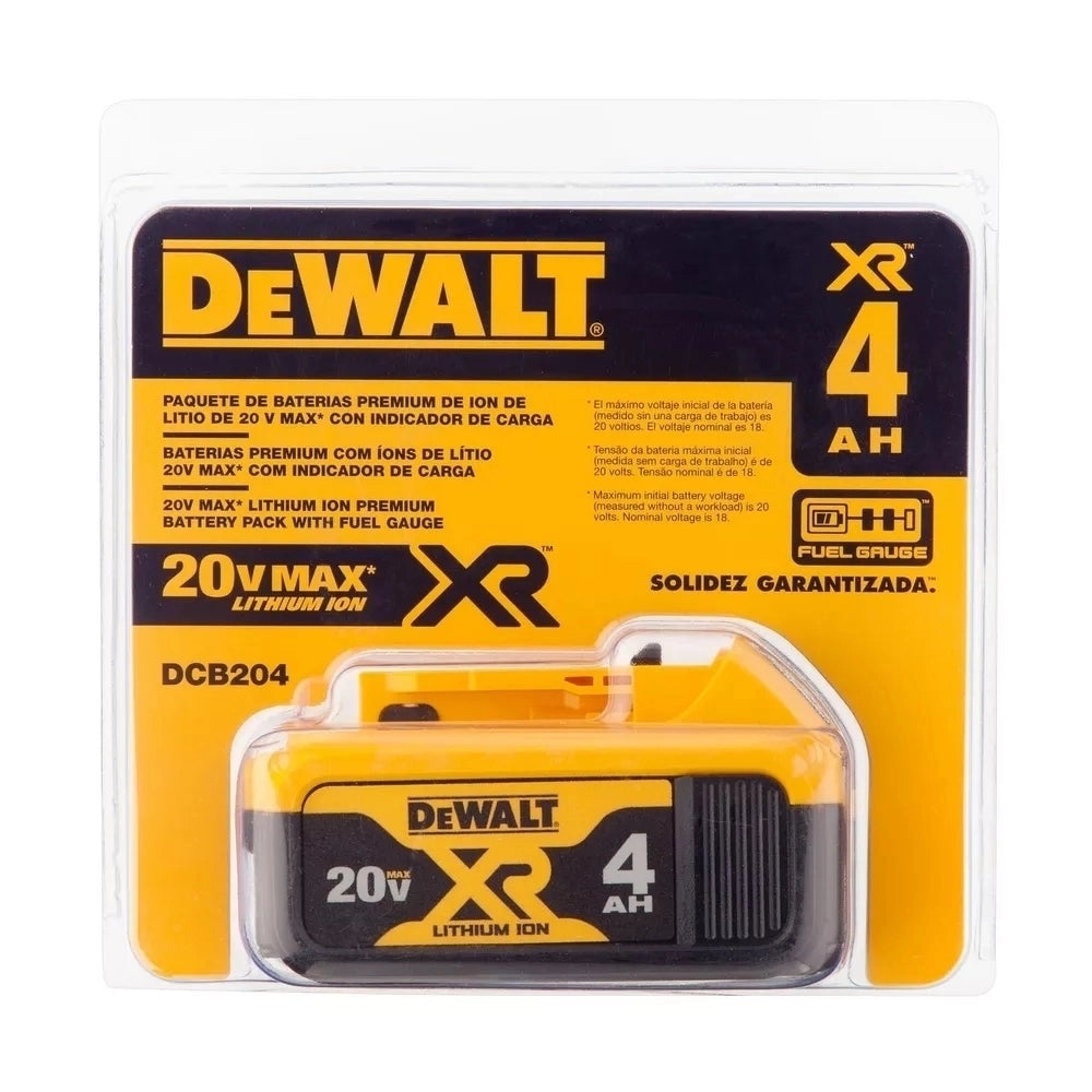 DEWALT BATERIA 20V XR 4 AMPERIOS DCB204