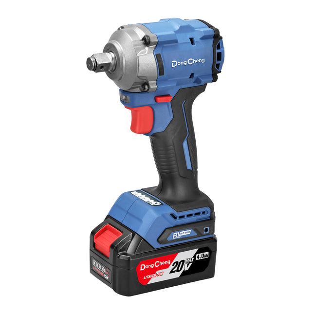 DONG CHENG LLAVE DE IMPACTO RECARGABLE SIN ESCOBILLAS 20V DCPB358