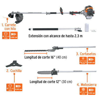 TRUPER GUADAÑA MULTIFUNCIONAL 4 EN 1 103205