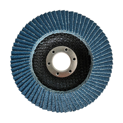 UYUSTOOLS DISCO FLAP GRANO 80 ACERO UNIDAD  4-1/2" DLF480T