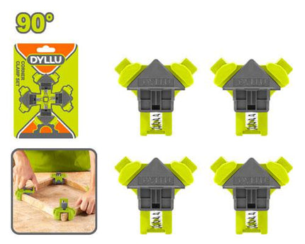 DYLLU JUEGO DE PRENSAS DE ESQUINA 90° DTCZ6E01