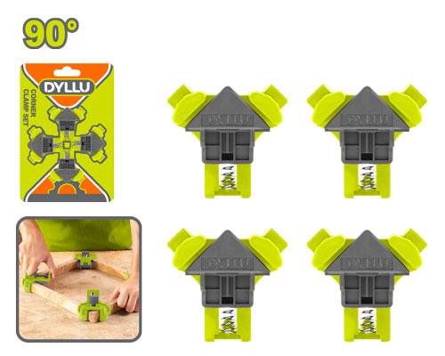DYLLU JUEGO DE PRENSAS DE ESQUINA 90° DTCZ6E01