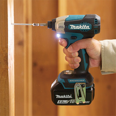 MAKITA COMBO TALADRO PERCUTOR 1/2" 18V + ATORNILLADOR DE IMPACTO BL XPT DLX2414YX7