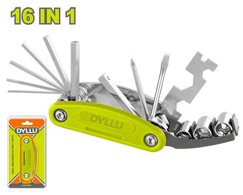 DYLLU HERRAMIENTA MULTIFUNCION 16 EN 1 DTHK4516