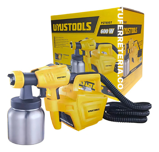 UYUSTOOLS PISTOLA PARA PINTAR ELECTRICA 600W PST600