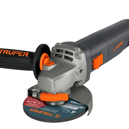 TRUPER INDUSTRIAL PULIDORA ESMERILADORA ANGULAR 4-1/2" - 850W - 13870
