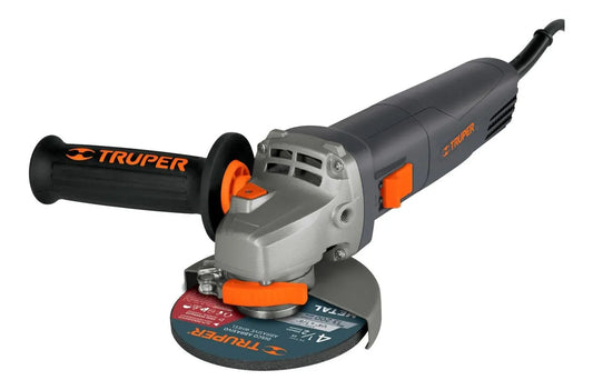 TRUPER INDUSTRIAL PULIDORA ESMERILADORA ANGULAR 4-1/2" - 850W - 13870