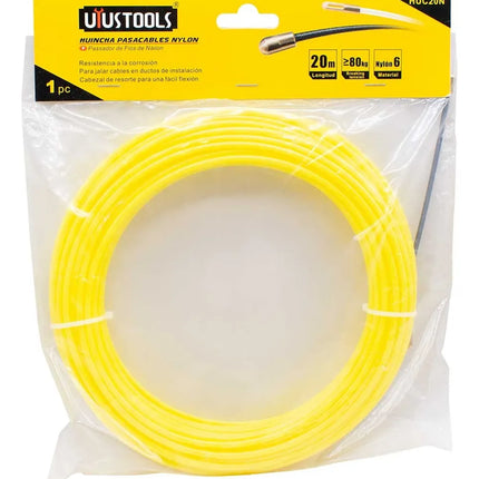 UYUSTOOLS HUINCHA PASA CABLES NYLON 20M HUC20N
