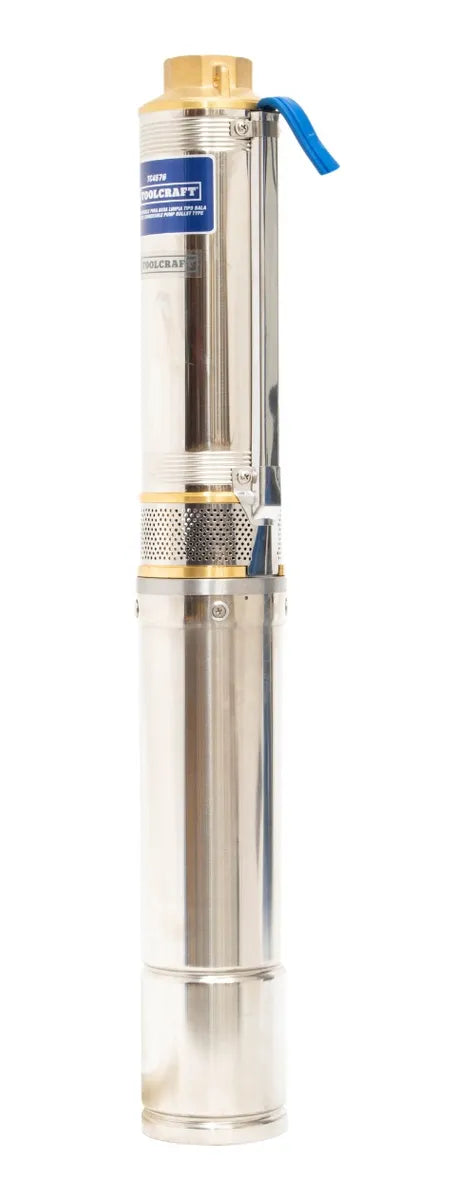 TOOLCRAFT BOMBA DE AGUA TIPO LAPICERO EN ACERO INOX AGUA LIMPIA 1 HP TC4576