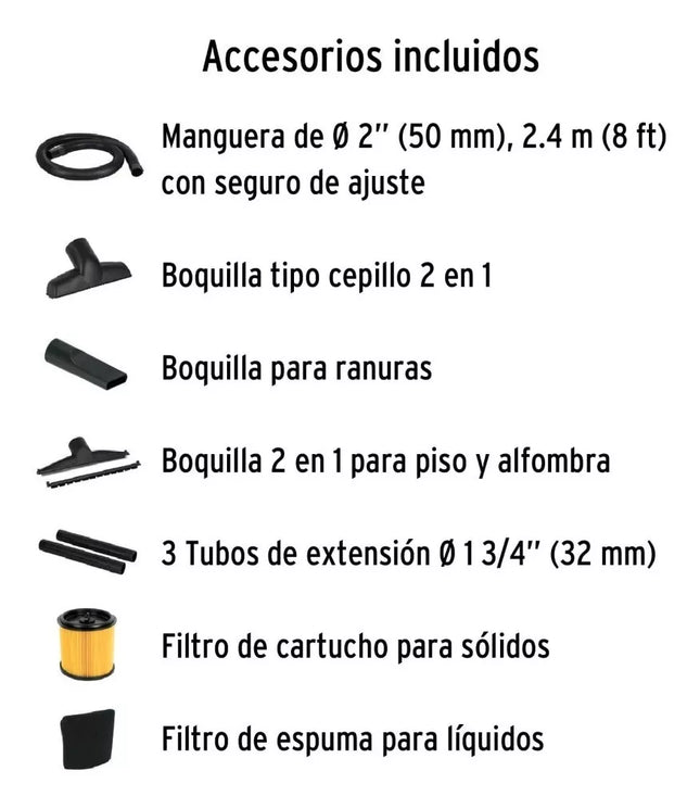 TRUPER ASPIRADORA INDUSTRIAL 5 GALONES 101523