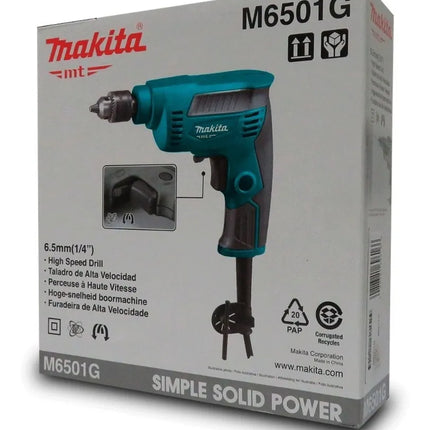 MAKITA TALADRO DE ALTA VELOCIDAD PEQUEÑO (1/4") M6501G