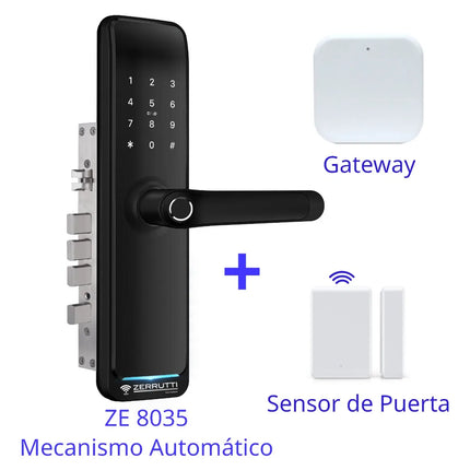 Cerradura Zerrutti Ze 8035 - Automático + Gateway + Sensor