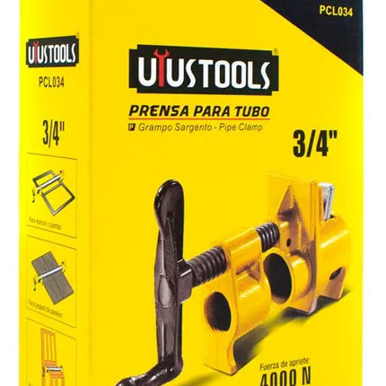 UYUSTOOLS PRENSA PARA TUBO 3/4" PCL034