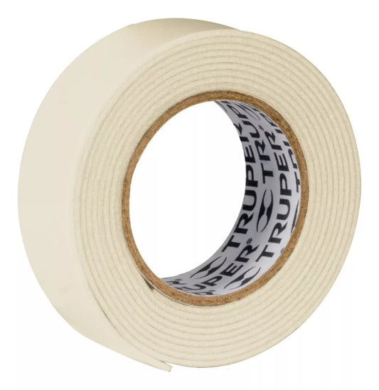 TRUPER CINTA DE MONTAJE DOBLE CARA 19MM X 1.5 MTS 11724