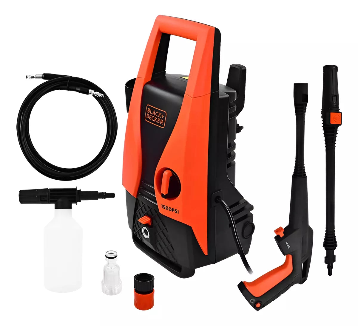 BLACK+DECKER COMBO HIDROLAVADORA DE ALTA PRESION PW1450TD + ASPIRADORA DE POLVO Y AGUA BDWD10