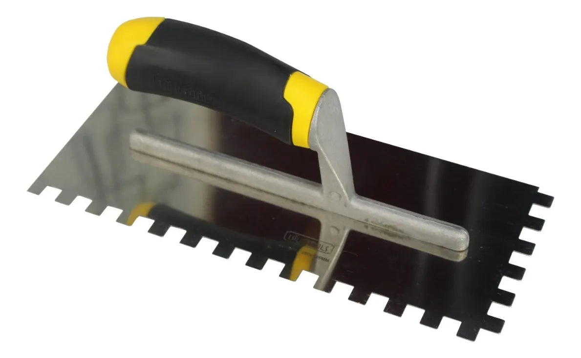 UYUSTOOLS LLANA DENTADA DE ACERO INOXIDABLE MANGO BI METAL LLXD02
