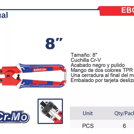 EMTOP CIZALLA 8" EBCR0801