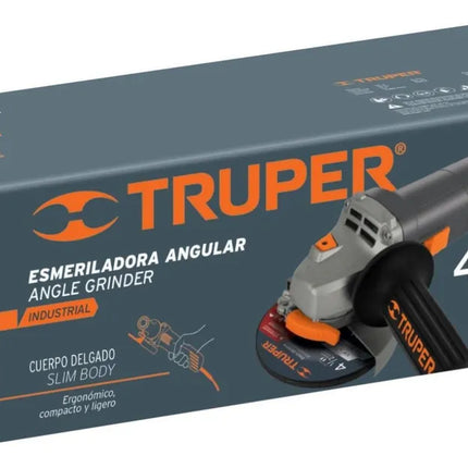 TRUPER INDUSTRIAL PULIDORA ESMERILADORA ANGULAR 4-1/2" - 850W - 13870