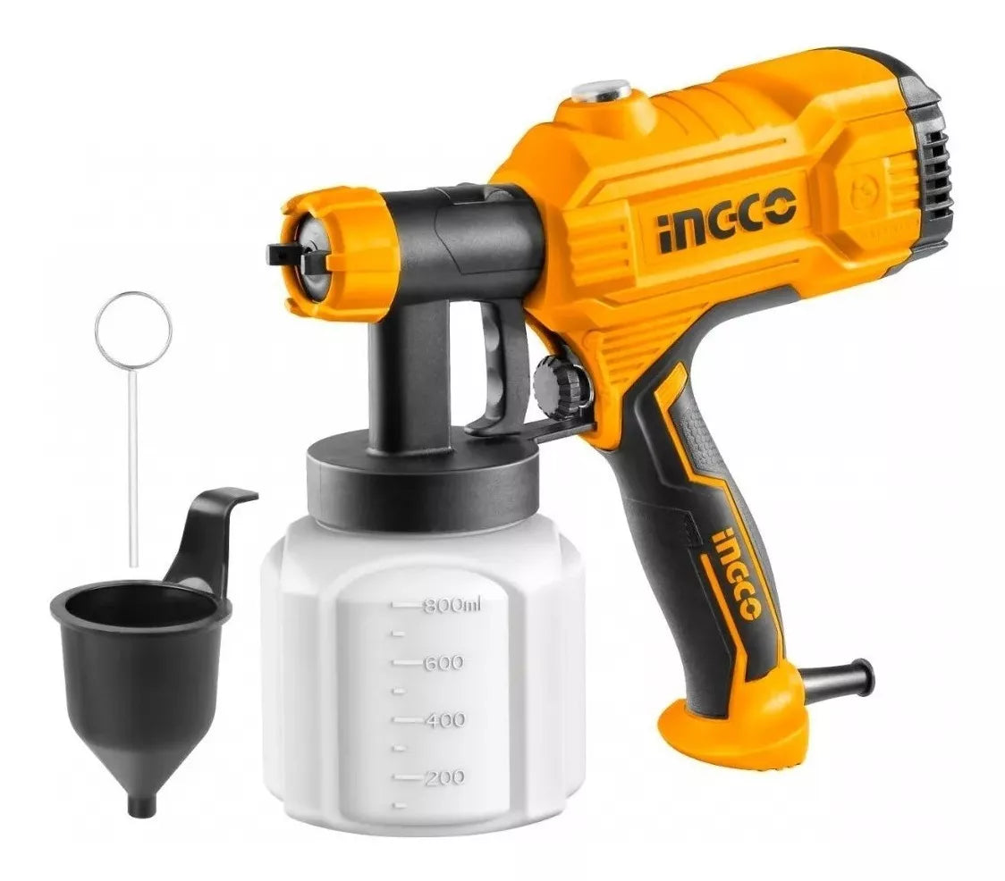 INGCO PISTOLA PULVERIZADORA PARA PINTAR 450W