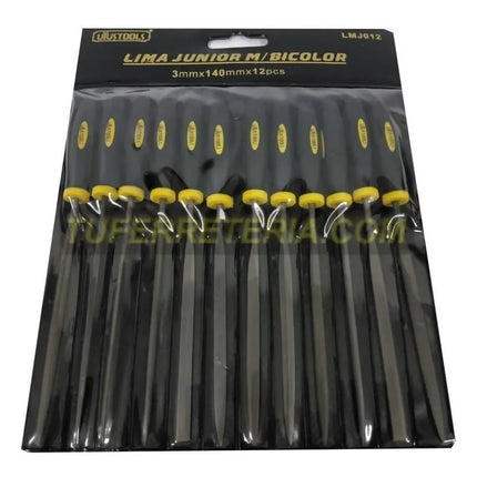 UYUSTOOLS LIMA JUNIOR M/BICOLOR 12 PCS LMJ012