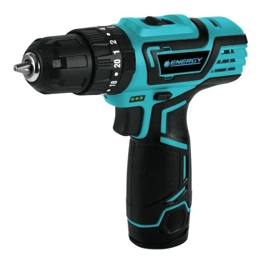 ENERGY TALADRO PERCUTOR INALAMBRICO 3/8" 12V DDI10/2/12 C1