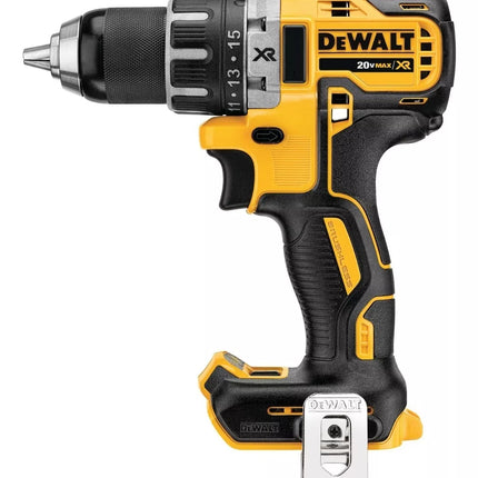 DEWALT TALADRO/ATORNILLADOR INALAMBRICO COMPACTO SIN ESCOBILLAS DE 1/2 20V DCD791B