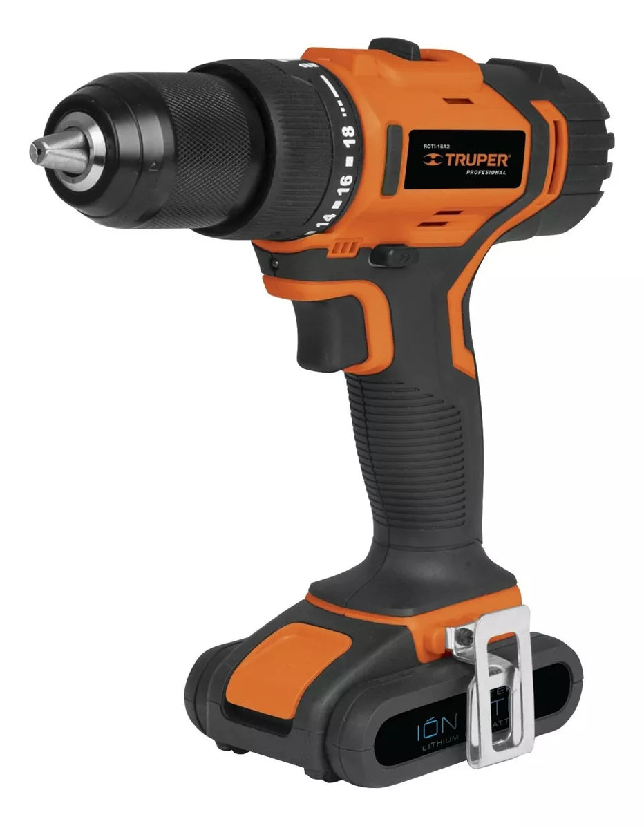 TRUPER ROTOMARTILLO TALADRO DESTORNILLADOR INALAMBRICO 1/2 20V 18155