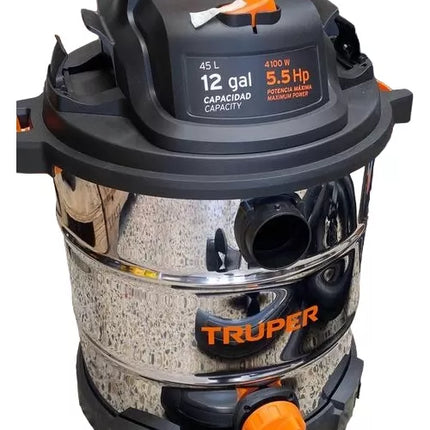 TRUPER ASPIRADORA INDUSTRIAL 12 GALONES 101524