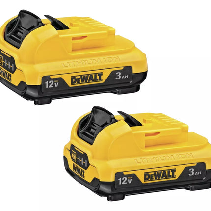 DEWALT PAQUETE DE 2 BATERIAS 3 AMPERIOS 12V DCB124-2