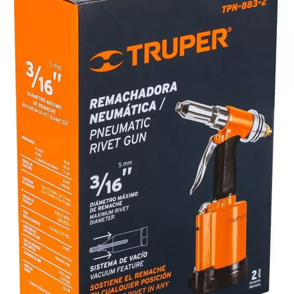 TRUPER REMACHADORA NEUMATICA 3/16" 101896