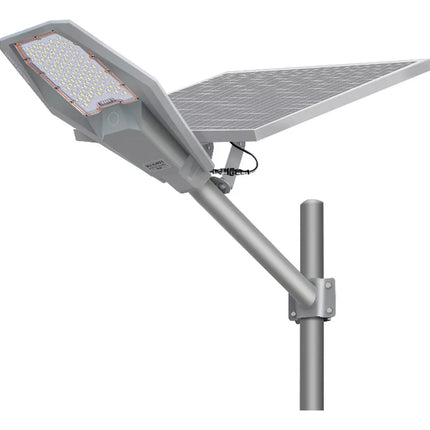 LAMPARA SOLAR PARED 200W MEGAWATT REF. BXL-802,LITHIUM BATERIA 18 HORAS,IP 67 CONTROL REMOTO, PANEL 580*.350MM (5V/35W)
