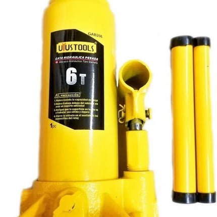 UYUSTOOLS GATA HIDRAULICA PESADA 6 TONELADAS GAB206