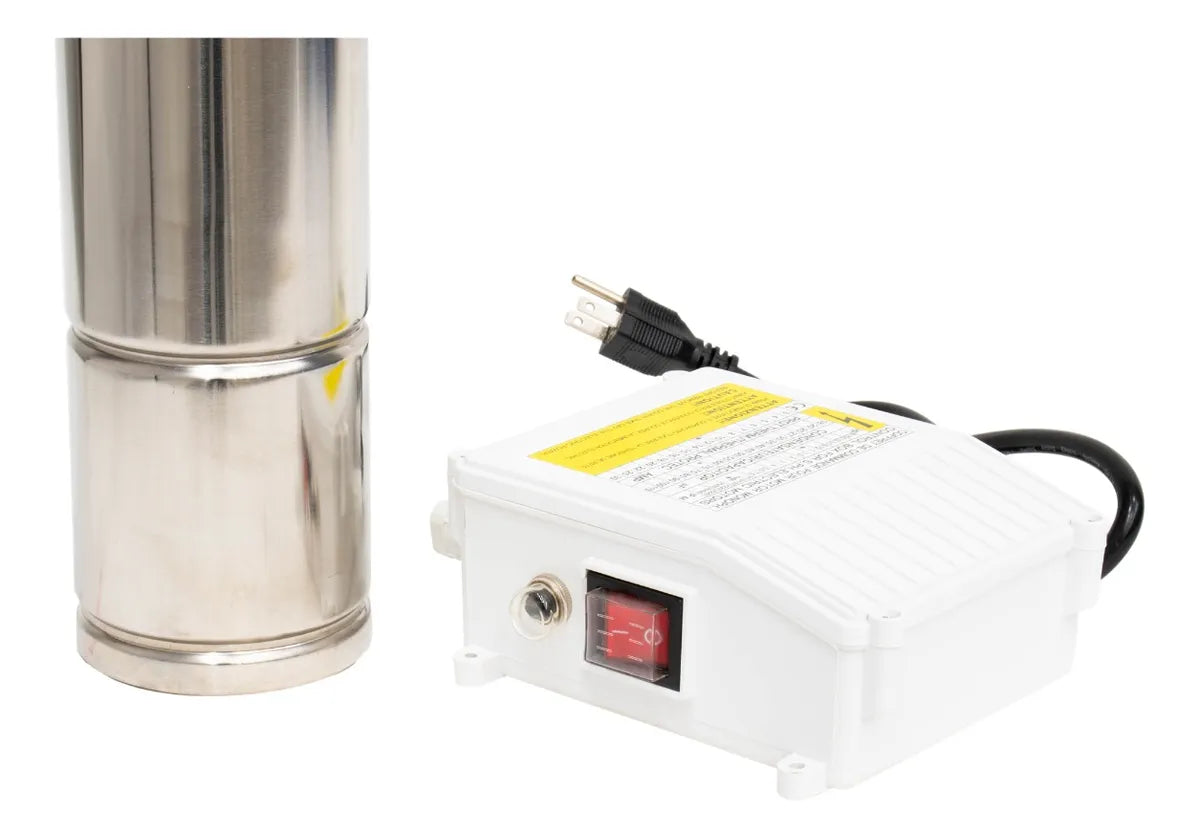 TOOLCRAFT BOMBA DE AGUA TIPO LAPICERO EN ACERO INOX AGUA LIMPIA 1 HP TC4576