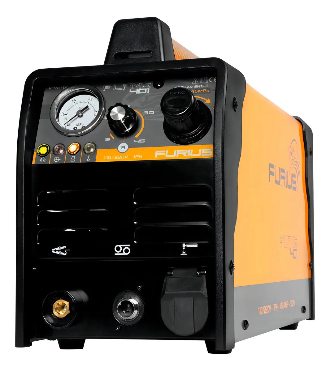 FURIUS EQUIPO DE CORTE POR PLASMA CON CONEXION 110/220V FLAME401 FW401