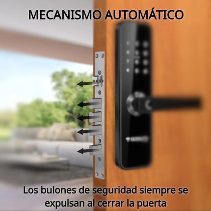 Cerradura Zerrutti Ze 8035 - Automático + Gateway + Sensor