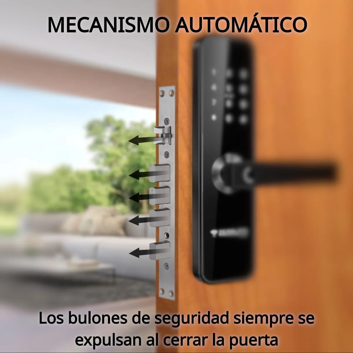 Cerradura Zerrutti Ze 8035 - Automático + Gateway + Sensor
