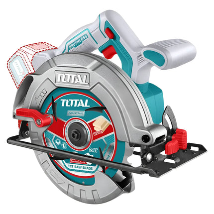 TOTAL SIERRA CIRCULAR INALAMBRICA 20V UTSLI18513