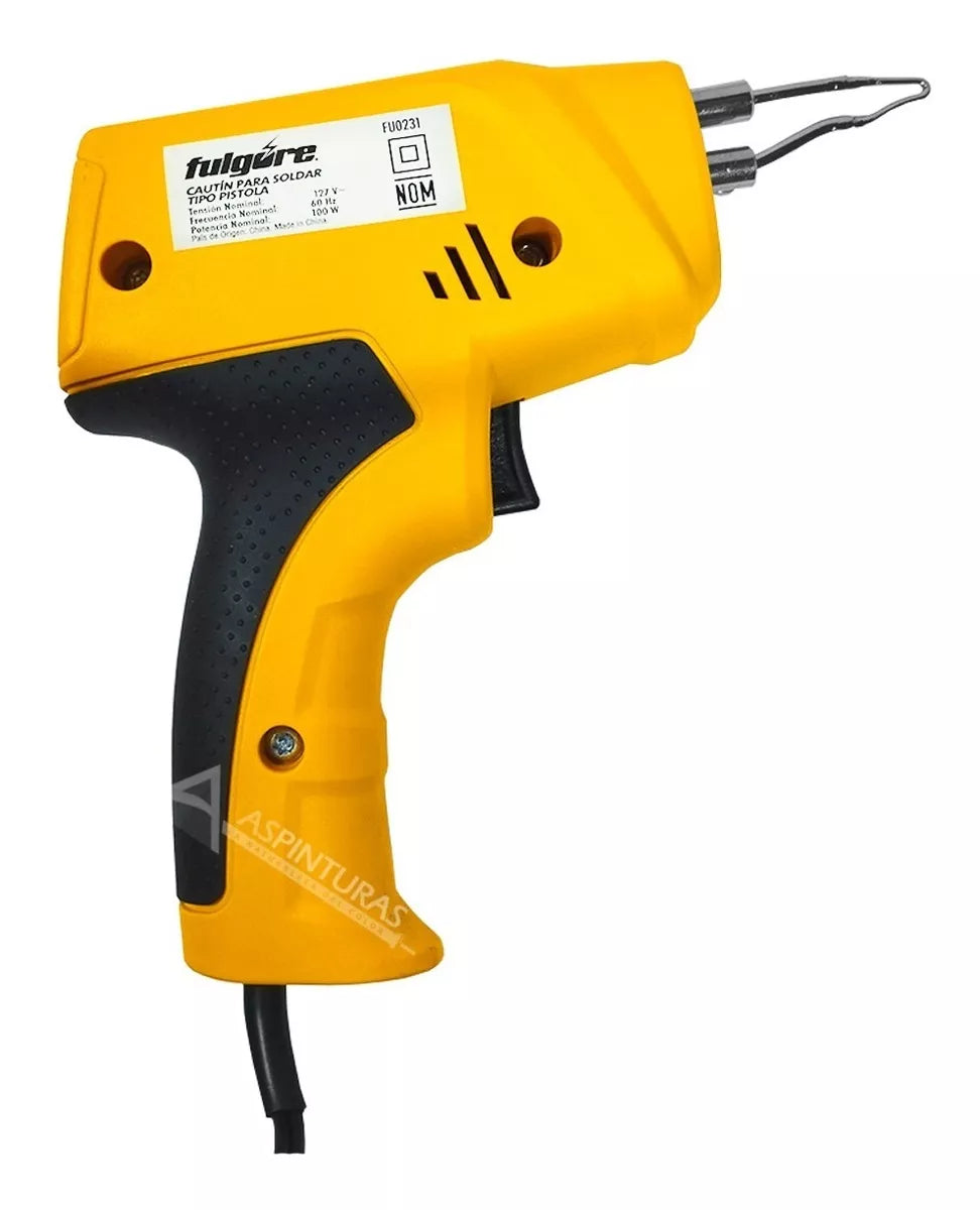 FULGORE CAUTIN PARA SOLDAR TIPO PISTOLA 100W FU0231