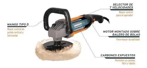 TRUPER PULIDORA / POLISHER 7" 16626