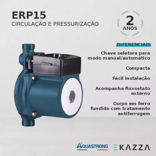 AQUASTRONG BOMBA PRESURIZADORA - ERP15-90A/160