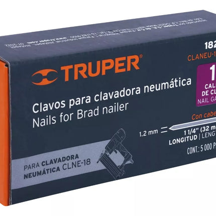 TRUPER CLAVOS PARA CLAVADORA NEUMATICA  18265