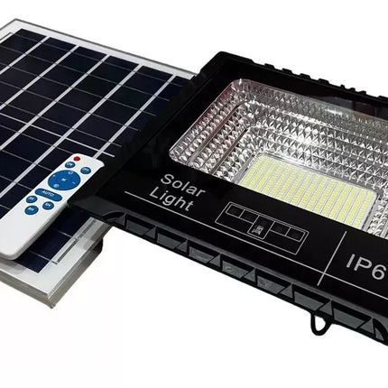 RFLECTOR LED SOLAR 100W EXTERIOR CON SENSOR DE MOVIMIENTO 20000H SSL-120W MEGAWATT