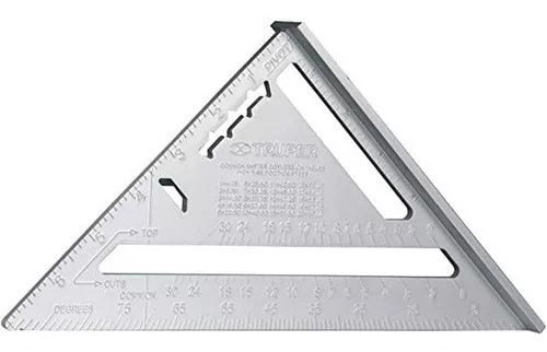 TRUPER ESCUADRA DE ALUMINIO 7" (18CM) 15131