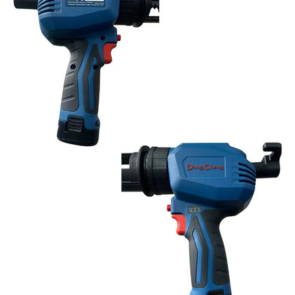 DONG CHENG PISTOLA DE SILICONA ELECTRICA 12V DCPJ12