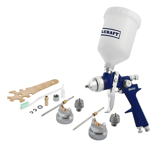 TOOLCRAFT PISTOLA PARA PINTAR HVLP DE GRAVEDAD TC1840