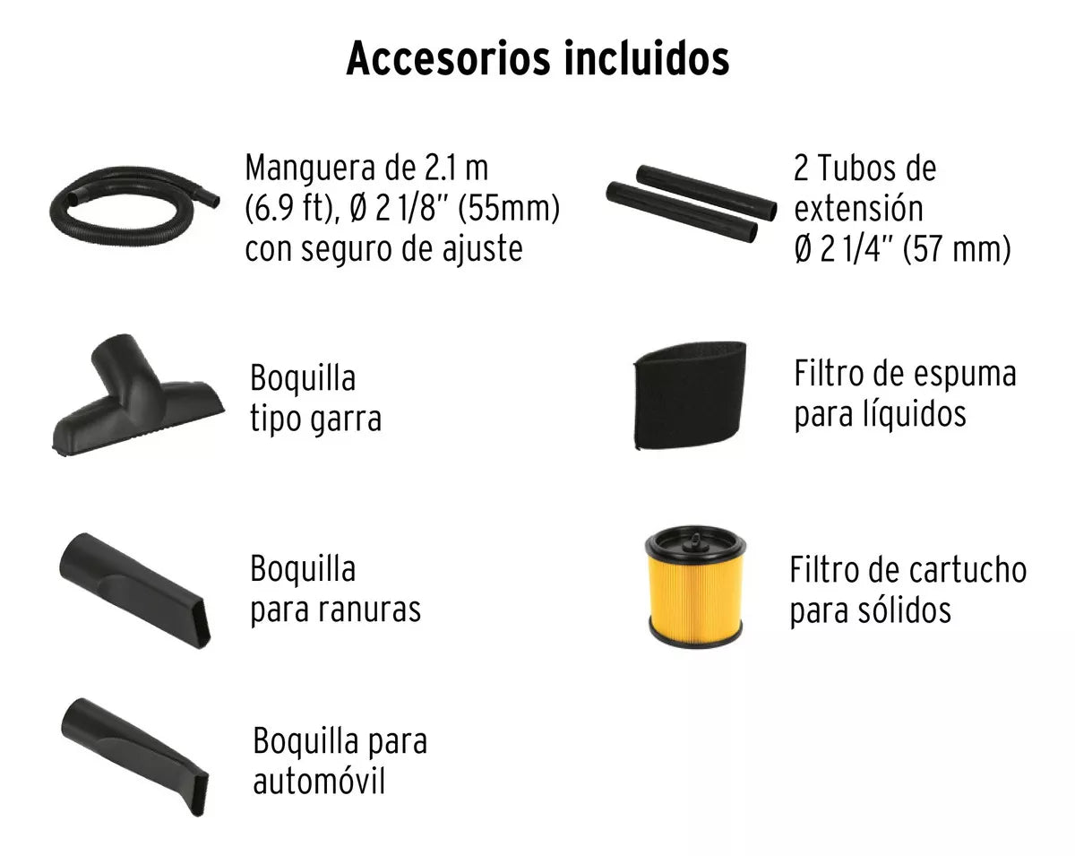 TRUPER ASPIRADORA 12 GALONES 101509