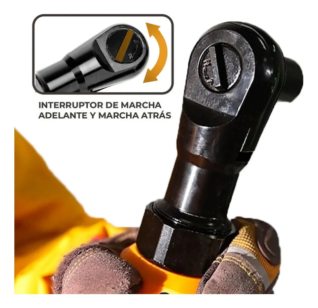 INGCO RATCHET M3/8 20V 65NM + 2 BATERIAS Y CARGADOR  UCDRLI20652