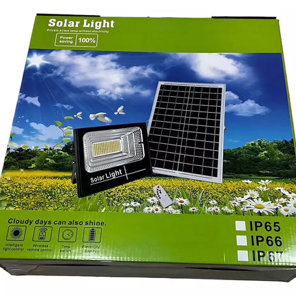 RFLECTOR LED SOLAR 100W EXTERIOR CON SENSOR DE MOVIMIENTO 20000H SSL-120W MEGAWATT