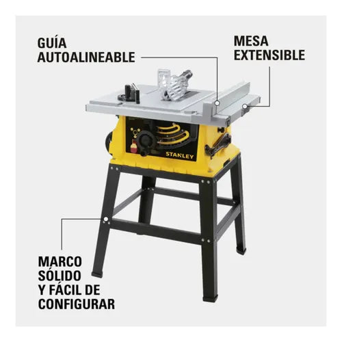 STANLEY SIERRA DE BANCO / MESA 2000W DISCO 10" SST2001-B3